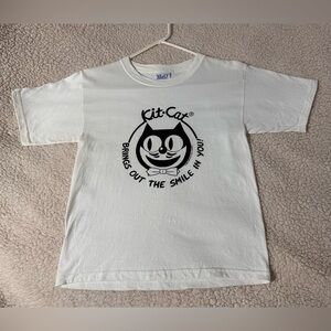 Vintage early 2000’s Kit-Cat Clock Graphic T-Shirt kids M 10-12